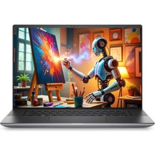 Dell Precision M5690 XCTOP5690EMEA-VP2A1 Ultra9 185H 64GB 512SSD+1TBSSD RTX2000 16" Fhd+ Freedos Dizüstü Iş Istasyonu