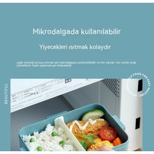 Test Öğrenciler ve Ofis Çalışanları Için Öğle Yemeği Kutusu Mikrodalga Isıtmalı Pirinç Kaseleri (Yurt Dışından)