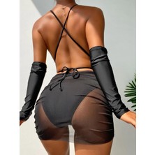 Havens Kolluklu Tül Bodysuit