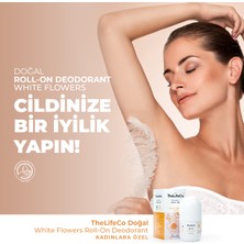 Thelifeco Doğal Roll-On Deodorant White Flowers (Woman) 60 ml x 2 Adet