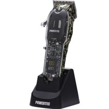 Powertec TR-8700 Saç Tıraş Makinesi Siyah