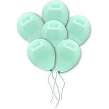 Makaron Su Yeşili Balon 10'lu