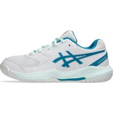 Asics Gel-Dedicate 8 Gs Beyaz/mavi Çocuk Tenis Ayakkabısı