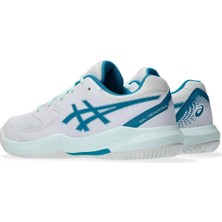 Asics Gel-Dedicate 8 Gs Beyaz/mavi Çocuk Tenis Ayakkabısı