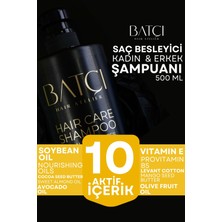 Batçı Hair Ateliler Sülfatsız Derinlemesine Besleyici Provitamin B5 Şampuan 500 ml 8684172952439, One Size