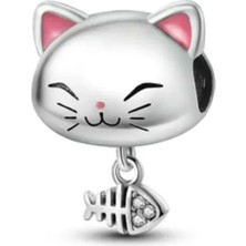 Fubena Kedi ve Kılçık Sallantılı Charm