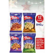 Paşa Kuruyemiş Paşa Karışık Kuruyemiş 70 gr x 12 Adet (1. Kalite)