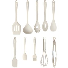 valletta Salvatore 10 Parça Spatula Set Vanilya