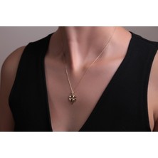 Çelikoğlu Kuyumculuk 8 Ayar Altın Dört Yonca Kolye 2,23 gr