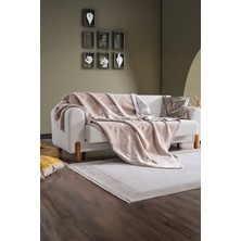 Doqu Home Afra Battaniye Çift Kişilik Vizon