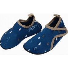 Bblüv Bbluv Shooz Navy Çocuk Havuz ve Deniz Ayakkabısı Yumuşak Kumaş ve Kaymaz Taban ile Güvenli