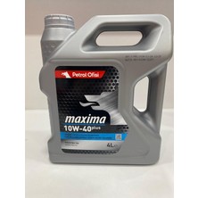 Petrol Ofisi Maxima Plus 10W-40 4 Lt Motor Yağı (Üretim Yılı: 2024)