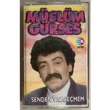 Müslüm Gürses Senden Vazgeçmem Kaset (Orjnal 1994 Dönem Baskı Kaset)