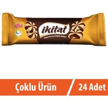 Afia Ikitat Kakao Krema Dolgulu Bisküvi 24X75 gr