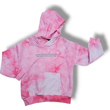 Alg Batik Desenli Kapşonlu 3 Ip Cepli Sweat