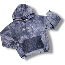 Alg Batik Desenli Kapşonlu 3 Ip Cepli Sweat