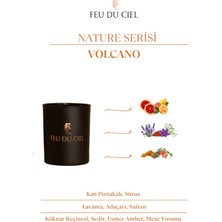 Feu du Ciel Signature Volcano Amber Sedir Ve Lavanta Kokulu Mum 150 gr