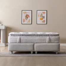 HB Bedding | Sleepy Ortopedik Tavşan Tüylü Torba Paket Yaylı Yatak | Lüks ve Sağlığın Buluştuğu Nokta | 33cm Kalınlık |