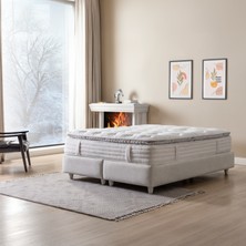 HB Bedding | Sleepy Ortopedik Tavşan Tüylü Torba Paket Yaylı Yatak | Lüks ve Sağlığın Buluştuğu Nokta | 33cm Kalınlık |