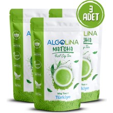 Algolina Matcha Çayı Tozu 50gr (%100 YEŞİL ÇAY) (3 Adet)