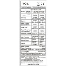 TCL TAC-48CHFA/FHI 48.000 Btu MONOFAZE+WİFİ ÖZELLİKLİ Salon Tipi Klima (MONTAJ DAHİL)