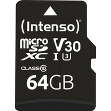 Intenso Uhs-I 64GB Sdxc Profesyonel Mikro Sd Kart