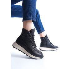 Modabuymus Siyah Günlük Hafif Rahat Spor Bot