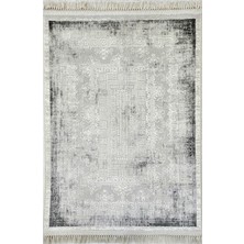 Merinos Petra 69140-095 Siyah Gri Salon Antre Koridor Mutfak Yatak Oturma Odası Yolluk Halı