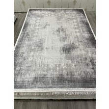 Merinos Petra 69140-095 Siyah Gri Salon Antre Koridor Mutfak Yatak Oturma Odası Yolluk Halı