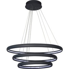 voxlamp lighting solutions Labros Sarkıt Lamba Ø85-70-55 cm 40X10 mm 119 Watt