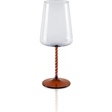 The Mia Edera Şarap Kadehi Amber 500 ml