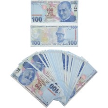 Limmy 100 Tl 50 Adet Geçersiz Para