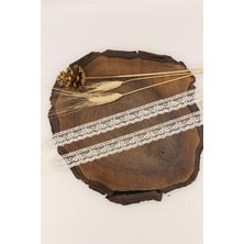 Gül Tül Güpür 70103 - 9 mt Krem