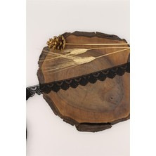 Gül Güpür 3072 - 9 mt Siyah