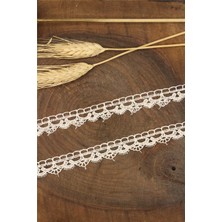 Gül Güpür 1300 - 9 mt Krem