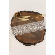 Gül Tül Güpür 52903 - 9 mt Krem