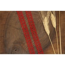 Gül Güpür 1104 - 9 mt Kırmızı