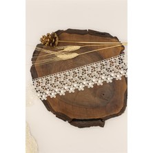 Gül Güpür 3170 - 9 mt Krem