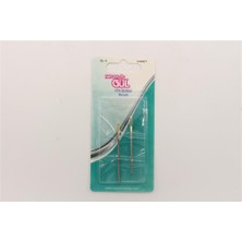 Gül El Dikiş İğneleri-Yorgan İğnesi - 1 Kart Nikel