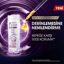 Clear Women Kepeğe Karşı Etkili Şampuan Komple Bakım Vitamin Kompleksi 350 ml x3