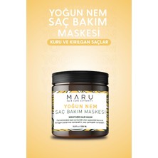 Maru MARU Kuru Ve Yıpranmış Saçlar İçin Keratin & Biotin Onarıcı Saç Maskesi 500 ml