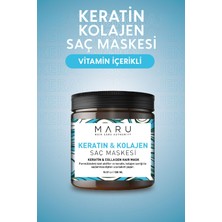 Maru Maru Güçlendirici Onarıcı Keratin & Kolajen Saç Bakım Maskesi 500 Ml. 8699211721112