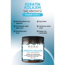 Maru Maru Güçlendirici Onarıcı Keratin & Kolajen Saç Bakım Maskesi 500 Ml. 8699211721112