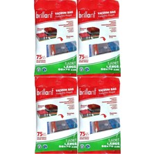 VELEV HOME Vakumlu Poşet/hurç 50*70CM Large (4 Lü Set)