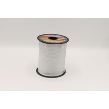 Biyelli Simli Ip Teneke Biye Gümüş 13MM
