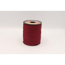 Biyelli Saten Ipli Biye Bordo 13MM