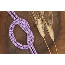 Gül Kordon 8 mm - 50 mt Lila