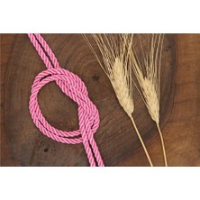 Gül Kordon 5 mm - 30 mt Pembe