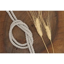 Gül Kordon 8 mm - 50 mt Açık Gri