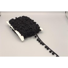 Gül Büyük Ponpon - 22 mt Siyah